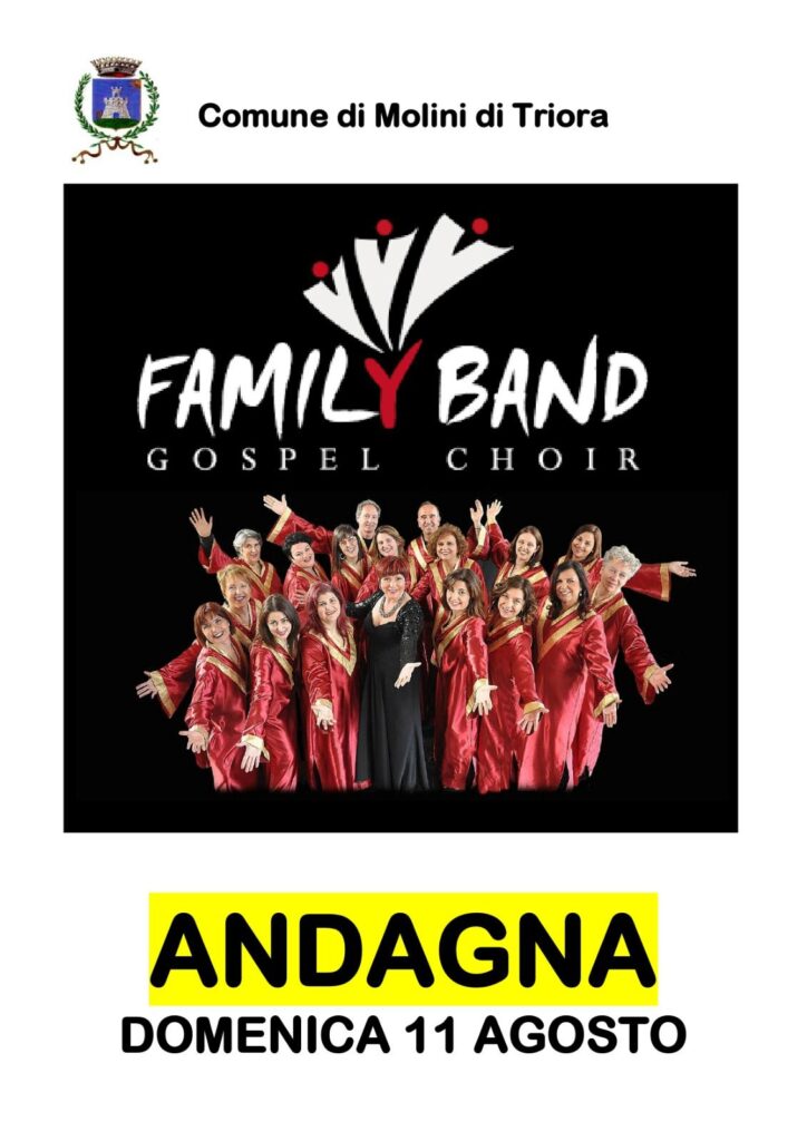 family band gospel choir andagna 2024