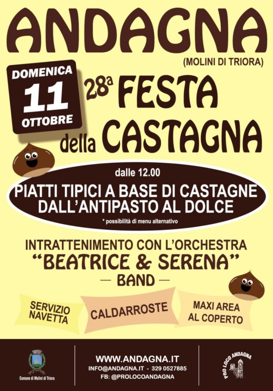 Andagna Festa della Castagna 2026